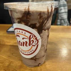 Frank's Steaks & Burgers - Peanut butter chocolate milkshake