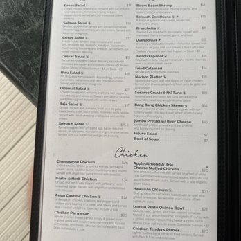 Boathouse Restaurant - Menú - Seafood Near Me - Winona Lake, Indiana