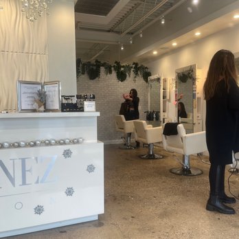 Luminez Salon - Jackie doing Jackie being fabulous - Hair Salons Near Me - Merrick, New York