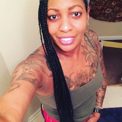 Beauty 7 - Box Braids - $1.99 per pack - depending on thickness (your HEAD SIZE) you want 8-12 packs for Med/Large From your former Stylist