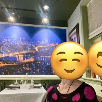 Chop Shish Mediterranean Restaurant - We had a window table in the quaint, eclectic dining area w/a lovely panoramic cityscape on the wall across from us. - Mediterranean Near Me - Camp Hill, Pennsylvania