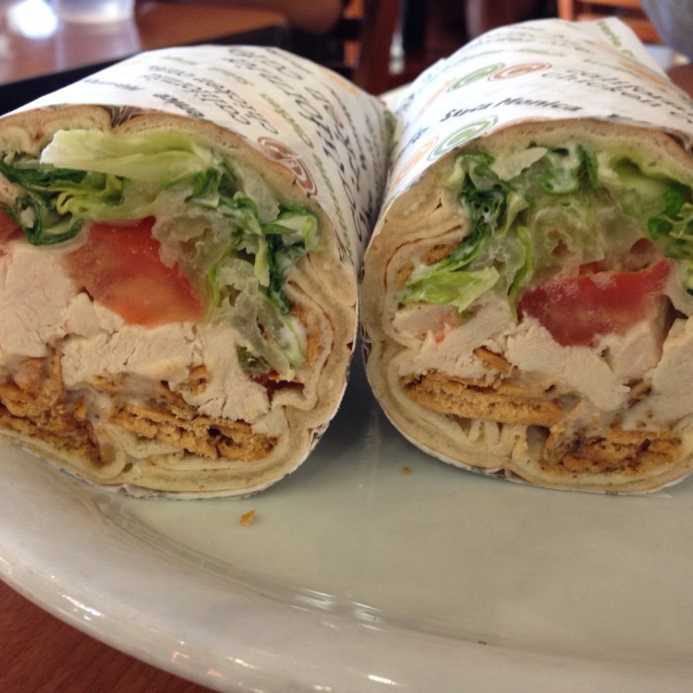 Calif Chicken Cafe - Cesar wrap. - American Near Me - Northridge, California Calif Chicken Cafe - Cesar wrap. - American Near Me - Northridge, California