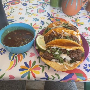 Chofi Birria - Birria Consome Small and tacos - Mexican Near Me - Union City, New Jersey