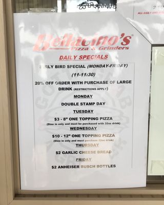 Menu photo 7 Bellacino's Pizza & Grinders St Charles, MO Menu photo 7 Bellacino's Pizza & Grinders St Charles, MO