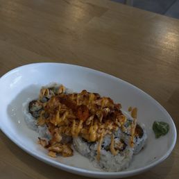 salmon baked roll