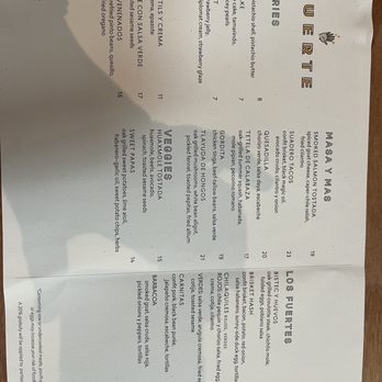 Suerte - Menu - Mexican Near Me - Austin, Texas Suerte - Menu - Mexican Near Me - Austin, Texas