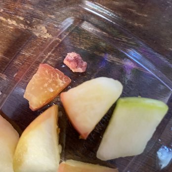 Chick-fil-A - Tiny piece of bacon in fruit cup . - Fast Food Near Me - San Jose, California