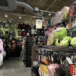 Inside store
