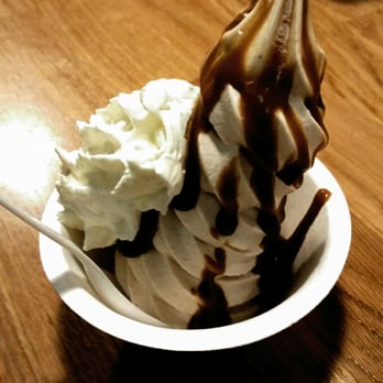 Eb & Bean - Honey hazelnut with Bourbon Stumptown sauce and whipped cream. Highly recommend the sauce!!! - Ice Cream & Frozen Yogurt Near Me - Portland, Oregon Eb & Bean - Honey hazelnut with Bourbon Stumptown sauce and whipped cream. Highly recommend the sauce!!! - Ice Cream & Frozen Yogurt Near Me - Portland, Oregon