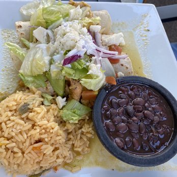 The Maya Restaurant - Chicken Enchiladas - Spanish Near Me - Stamford, Connecticut