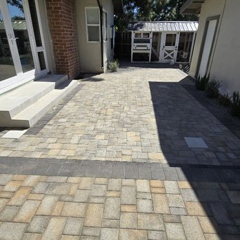 Droughtscape LA - Footings for future pergola build - Landscaping Near Me Droughtscape LA - Footings for future pergola build - Landscaping Near Me