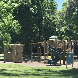 Tanglewood Park - Both playgrounds are near the picnic pavilion.