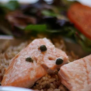 Not Just Desserts - Salmon with capers. Yummy and good for you! - Desserts Near Me - Honolulu, Hawaii Not Just Desserts - Salmon with capers. Yummy and good for you! - Desserts Near Me - Honolulu, Hawaii