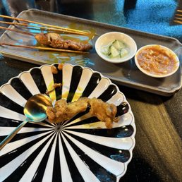 Chicken satay Chicken satay