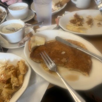 Johnnie's Restaurant - 1 stack of Banana hotcakes - Breakfast & Brunch Near Me - Mays Landing, New Jersey Johnnie's Restaurant - 1 stack of Banana hotcakes - Breakfast & Brunch Near Me - Mays Landing, New Jersey