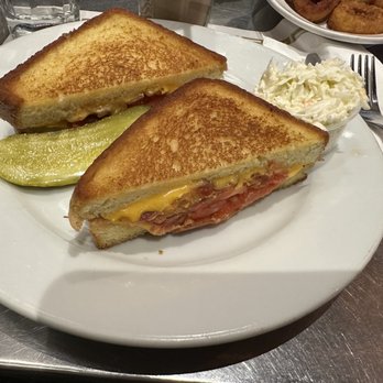 Windsor Diner - Grilled cheese with bacon and tomato on thick white bread.  Had a craving and they did it perfectly. - Breakfast & Brunch Near Me - Brooklyn, New York