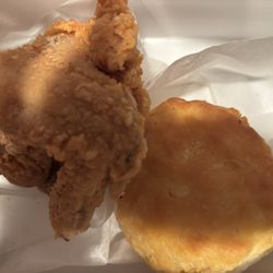 Jack's Family Restaurant - Wings and a biscuit