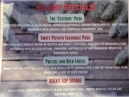 Menu photo 1 Axe House Tavern-Pigeon Forge Pigeon Forge, TN Menu photo 1 Axe House Tavern-Pigeon Forge Pigeon Forge, TN