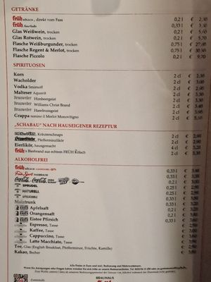 Menu photo 3 FRÜH am Dom Cologne, NW