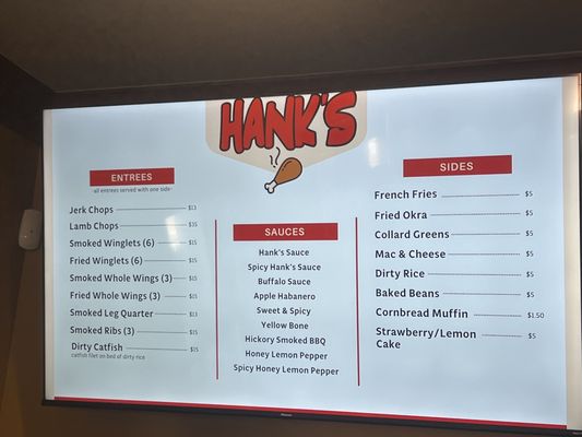 Hank's by null