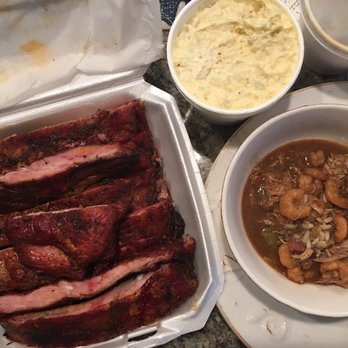 Capt Frank's Smoke Shack - Capt Frank's ribs, potato salad & gumbo. - Barbeque Near Me - Bayou La Batre, Alabama Capt Frank's Smoke Shack - Capt Frank's ribs, potato salad & gumbo. - Barbeque Near Me - Bayou La Batre, Alabama