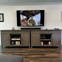 Wall mounted TV Wall mounted TV