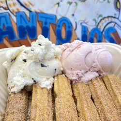 Antojos - Churros and 2 Scoops..$8 Solid