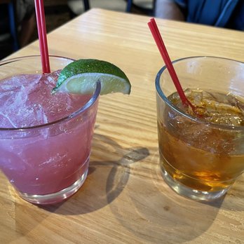 Chili's - Blackberry margarita and Jamieson & Coke - Bars Near Me - Miami, Florida