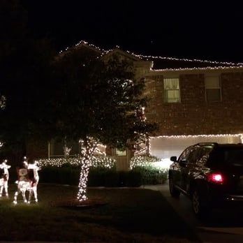 Elefant Xterior Experts - Fannin Professional's handiwork at our house! Thanks for hanging the lights guys!!! - Window Washing Near Me - Austin, Texas