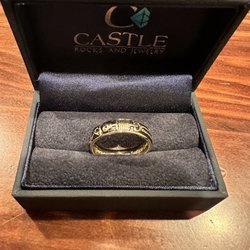 Castle Rocks and Jewelry - My (almost) husband's incredible custom band
