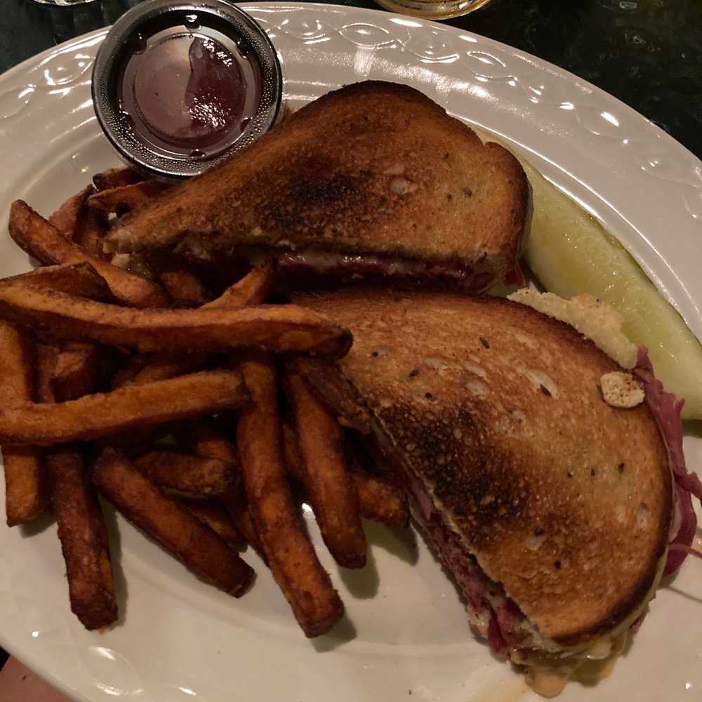 County Clare Irish Pub - The Reuben with sweet potato fries - Irish Pub Near Me - Milwaukee, Wisconsin County Clare Irish Pub - The Reuben with sweet potato fries - Irish Pub Near Me - Milwaukee, Wisconsin