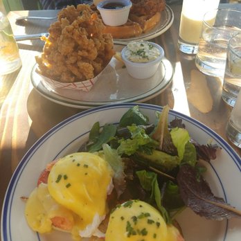 Sea Wolf - Bushwick - The line up: lobster eggs Benedict, clam strips, and classic chicken and waffles.. delish - Cocktail Bars Near Me - Brooklyn, New York Sea Wolf - Bushwick - The line up: lobster eggs Benedict, clam strips, and classic chicken and waffles.. delish - Cocktail Bars Near Me - Brooklyn, New York
