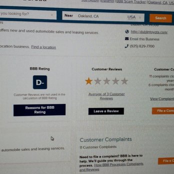 Dublin Toyota - BBB rating - Car Dealers Near Me - Dublin, California Dublin Toyota - BBB rating - Car Dealers Near Me - Dublin, California