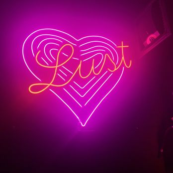 Pink Metal - Gorgeous signage - Cocktail Bars Near Me - Brooklyn, New York
