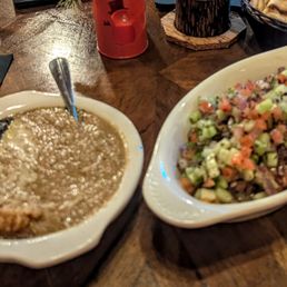 Eggplant dip and Shiraz salad Eggplant dip and Shiraz salad