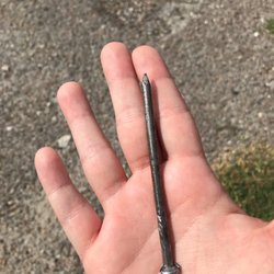 Martinez Tire Service - A nail they took out of my tire.