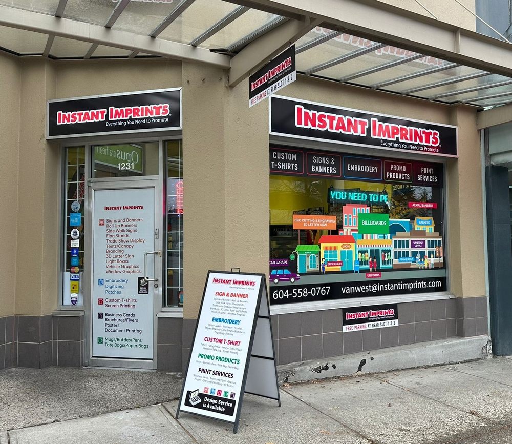 INSTANT IMPRINTS VANCOUVER WESTSIDE Updated August 2024 1231