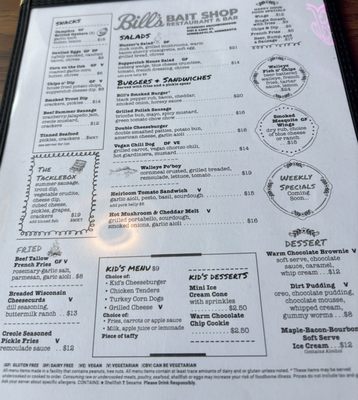Menu photo 2 Bill's Bait Shop Minneapolis, MN Menu photo 2 Bill's Bait Shop Minneapolis, MN