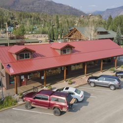 Never Summer Mountain Products - Aerial view before addition was completed