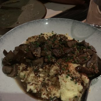 Vidrio - Mushroom Polenta - Mediterranean Near Me - Raleigh, North Carolina