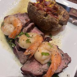 The Reserve Restaurant & Lounge - The Reserve Filet & Jumbo Shrimp