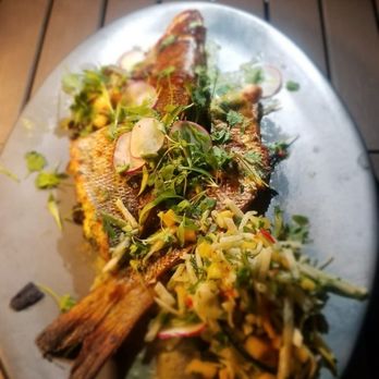 Canvas - Whole Roasted Local Snapper* - New American Near Me - Orlando, Florida