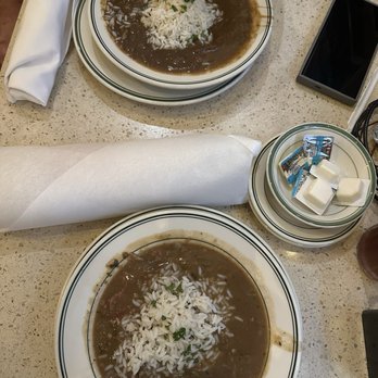 Gumbo Shop - Seafood Okra Gumbo and Chicken Andouille Gumbo - Cajun/Creole Near Me - New Orleans, Louisiana Gumbo Shop - Seafood Okra Gumbo and Chicken Andouille Gumbo - Cajun/Creole Near Me - New Orleans, Louisiana