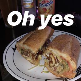 Chicken club sandwich with 2 sunny side up eggs jalapeños and chipotle mayo. Chicken club sandwich with 2 sunny side up eggs jalapeños and chipotle mayo.