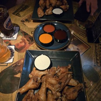Blackbird's Bar & Restaurant - Sauces on the side Wings - Pubs Near Me - Astoria, New York