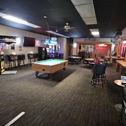 Babes - Interior - Second half of the bar with 2 dart machines, pool table and some other misc stuff.