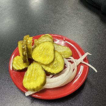 Punkin's Bar-B-Que & Catfish - Some seriously great pickles - Barbeque Near Me - Pauls Valley, Oklahoma Punkin's Bar-B-Que & Catfish - Some seriously great pickles - Barbeque Near Me - Pauls Valley, Oklahoma