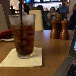 Soft drinks stay well refilled at the lobby bar -- but try the Old Fashioned first. Soft drinks stay well refilled at the lobby bar -- but try the Old Fashioned first.