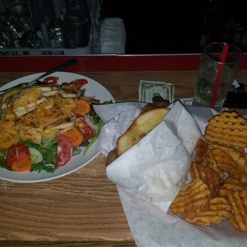 Round Corner Tavern - Great Fresh Grilled chicken Salad and Bacon Lettuce Tomato Sandwich w/ Waffle Fries.. VERY,VERY GOOD - Dive Bars Near Me - Sacramento, California Round Corner Tavern - Great Fresh Grilled chicken Salad and Bacon Lettuce Tomato Sandwich w/ Waffle Fries.. VERY,VERY GOOD - Dive Bars Near Me - Sacramento, California