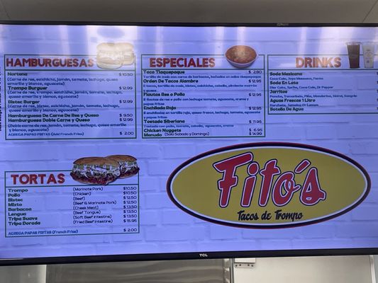 Menu photo 4 Frezko Taco Spot Bedford, TX